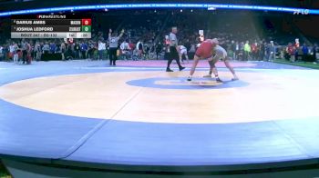 D2-132 lbs Cons. Semi - Joshua Ledford, Zeeland East vs Darius Ambs, Mason