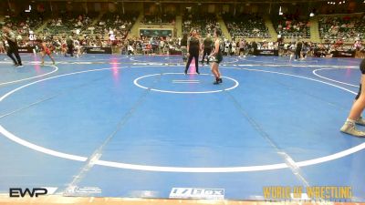 110 lbs Consi Of 8 #2 - Skylar Powell, Mat Rats Rebooted vs Hadley Carruthers, St. Paul