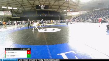 120 lbs Cons. Semi - Bryce Tillman, Gig Harbor Grizzlies Wrestling Club vs Jaxon McAtee, Askeo International Mat Club