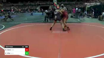 136 lbs Semifinal - Ruby Clark, Toppenish vs Emma Villa, Team Takedown