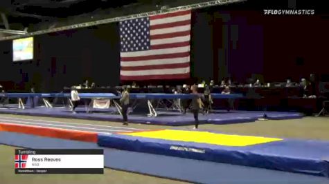 Ross Reeves - Tumbling, NSB - 2021 USA Gymnastics Championships