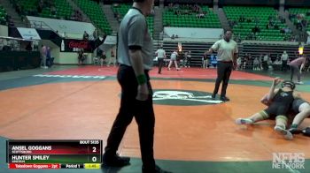 5A 165 lbs Semifinal - Ansel Goggans, Scottsboro vs Hunter Smiley, Lincoln