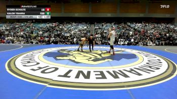 175 lbs Final - Ryder Schulte, Liberty vs Kalob Ybarra, Pomona