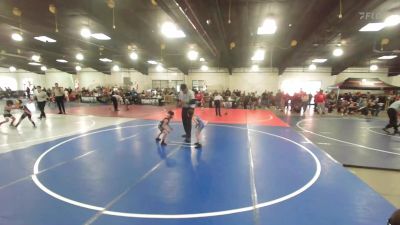 46 lbs Quarterfinal - Asher Montoya, Top Rank vs Brayden Goodall, Mini Avengers