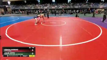 6A - 145 lbs Semifinal - Joshua Moreno, Austin Bowie vs Jakob Smith, Conroe Woodlands College Park