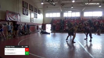 170 lbs Quarterfinal - A.j. Dempsey, Wv vs Markeith Drakeford, Sc