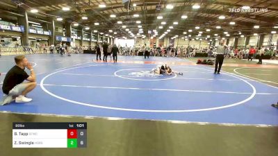 80 lbs Rr Rnd 1 - Branton Tapp, Forge Skelly/Oberly vs Zack Swingle, Iron Horse Wrestling Club