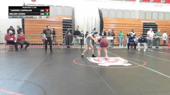 132 lbs Consi Of 4 - Andrea Carvalho, Lowell vs Melodi Louro, Lawrence