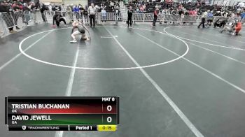 138 lbs Cons. Round 2 - Tristian Buchanan, OK vs David Jewell, GA