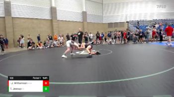 109 lbs Cons. Round 10 - Justin Williamson, Region Wrestling Academy vs Talon Jessup, Columbus East