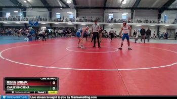 149 lbs Cons. Round 2 - Chase Kmosena, Luther vs Brock Parker, Wisconsin-Platteville