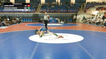 126 lbs Round 1 (16 Team) - Gavin Austin, Jefferson vs Brigham Fossum, Mary Persons