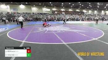 110 lbs Round Of 16 - Joben Whitmore, Upper Valley Aces vs Cristian Villarreal, Snake Pit