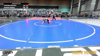 85 lbs Semifinal - Stephen Graybill, California Grapplers vs Easton Terrell, Team Tulsa Wrestling Club
