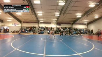 138 lbs Cons. Round 4 - Cayson Phillips, Newcastle vs Wyatt Strain, Laramie