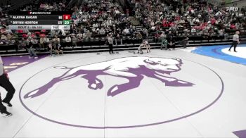 6A 106 lbs Champ. Round 1 - Logan Frazier, Riverton vs Xavier Fowler, Farmington