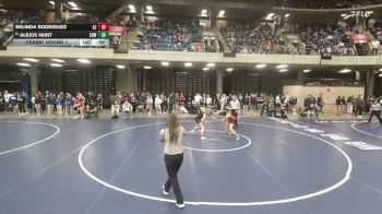 130 lbs Champ. Round 1 - Alexis Hunt, Edwardsville vs Belinda Rodriguez, Aurora (East)