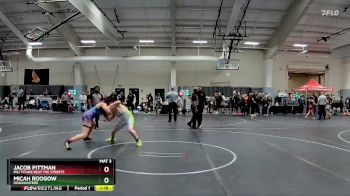 150 lbs Cons. Semi - Jacob Pittman, MSJ Titans/Beat The Streets vs Micah Roogow, Headhunters