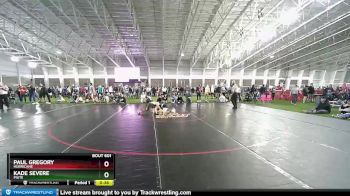 144 lbs Cons. Round 2 - Kade Severe, Piute vs Paul Gregory, Hurricane