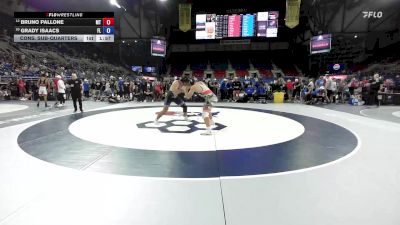 215 lbs Cons. Sub-quarters - Bruno Pallone, MT vs Grady Isaacs, FL
