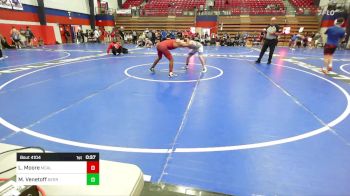 126 lbs 3rd Place - Lee Moore, McAlester Youth Wrestling vs Malaki Venetoff, Berryhill High School