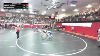 150 lbs Champ. Round 1 - Gabriel Salinas, Minico vs Jonathan Gisi, La Grande