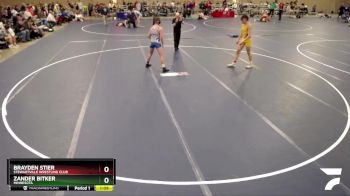 160 lbs Cons. Round 1 - Brayden Stier, Stewartville Wrestling Club vs Zander Bitker, Minnesota