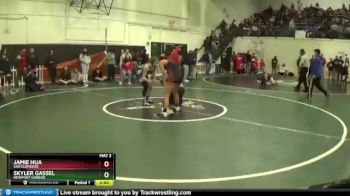 131 lbs Quarterfinal - Skyler Gassel, Newport Harbor vs Jamie Hua, San Clemente