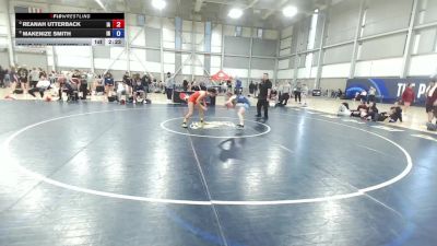 U23 Women - 50 lbs Cons. Round 4 - Reanah Utterback, IA vs Makenize Smith, IN