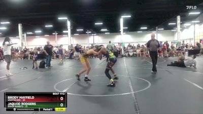 100 lbs Round 3 - Jaquod Rodgers, Dover Bandits vs Brody Mayfield, Unattached