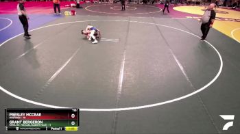 115 lbs Placement (4 Team) - Presley McCrae, Hastings vs Grant Bergeron, STMA (St. Michael/Albertville)