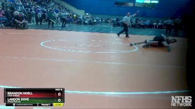 3 - 150 lbs Cons. Round 1 - Landon Dove, Staunton HS vs Brandon Noell, Cave Spring