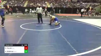 120 lbs Round Of 64 - Salahdin Farukh, Swamp Monsters vs Hunter Bidelman, Caldwell WC
