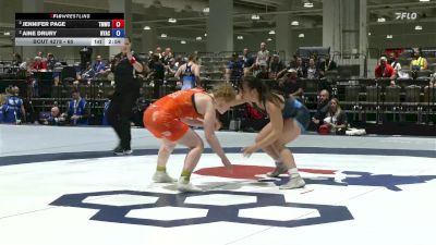 65 lbs Semis - Jennifer Page, Titan Mercury Wrestling Club (TMWC) vs Aine Drury, NYAC