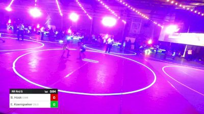 61 lbs Rr Rnd 5 - Bastian Hook, Cobbler Kids Wrestling vs Ellis Koenigseker, Colorado Top Team