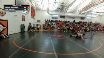 165 lbs Semifinal - Caiden Sorenson, Greybull/Riverside vs Sam Koyama, Hardin
