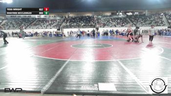 128 lbs Consi Of 16 #1 - Serenity Watson, Enid Junior High vs Iris Blankenship, Muldrow