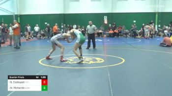 120 lbs Quarterfinal - Gianna Codispoti, Tottenville vs Nathaly Pichardo, Harry S Truman, Bronx, NY