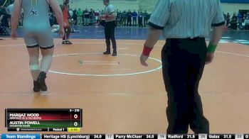 3 - 215 lbs Quarterfinal - Austin Powell, Staunton River vs Marqaz Wood, Heritage HS (Lynchburg)