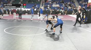 113 lbs Quarterfinal - Joey Maneen, Vergennes vs Antoine Jackman, Greater Lowell