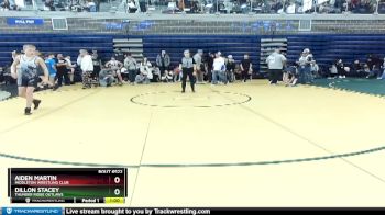 120 lbs Cons. Round 2 - Aiden Martin, Middleton Wrestling Club vs Dillon Stacey, Thunder Ridge Outlaws