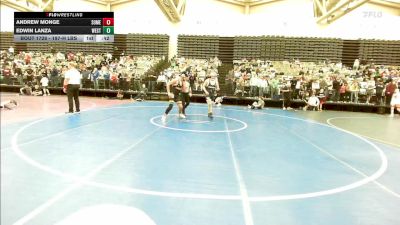 197-H lbs Consi Of 16 #2 - Andrew Monge, Somerville vs Edwin Lanza, Westfield