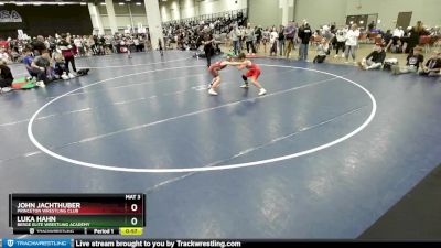 93 lbs 3rd Place Match - Luka Hahn, Berge Elite Wrestling Academy vs John Jachthuber, Princeton Wrestling Club