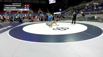 138 lbs Cons. Sub-quarters - William Christopher, WI vs Chris Lalonde, CO