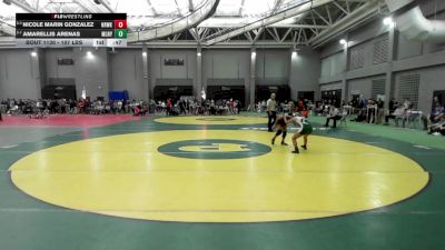 107 lbs Consi Of 16 #2 - Nicole Marin Gonzalez, Norwalk vs Amarellis Arenas, Maloney