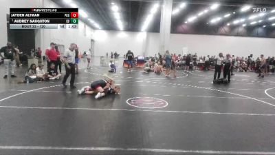 120 lbs Round 2 - Audrey Naughton, Club Venom vs Jayden Altman, Pierce County Girls