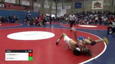 152 lbs Semifinal - Jacob Salcedo, Northview vs Maxwell Wise, Foothill (Pleasanton)