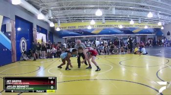 126 lbs Cons. Round 4 - Jet Griffis, Land O Lakes High School vs Jaylen Bennett, Coastline Wrestling Academy