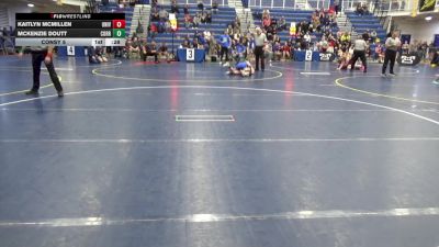 190 lbs Consy 5 - Kaitlyn McMillen, University-WV vs McKenzie Doutt, Corry