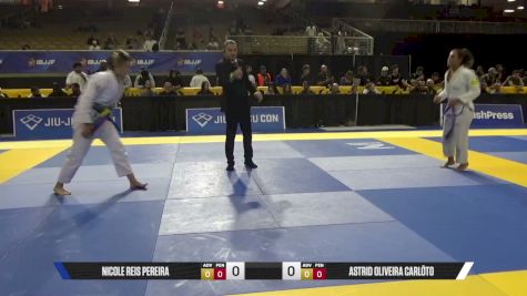 Astrid Oliveira Carlôto vs Nicole Reis Pereira 2026 Pan Jiu Jitsu IBJJF Championship